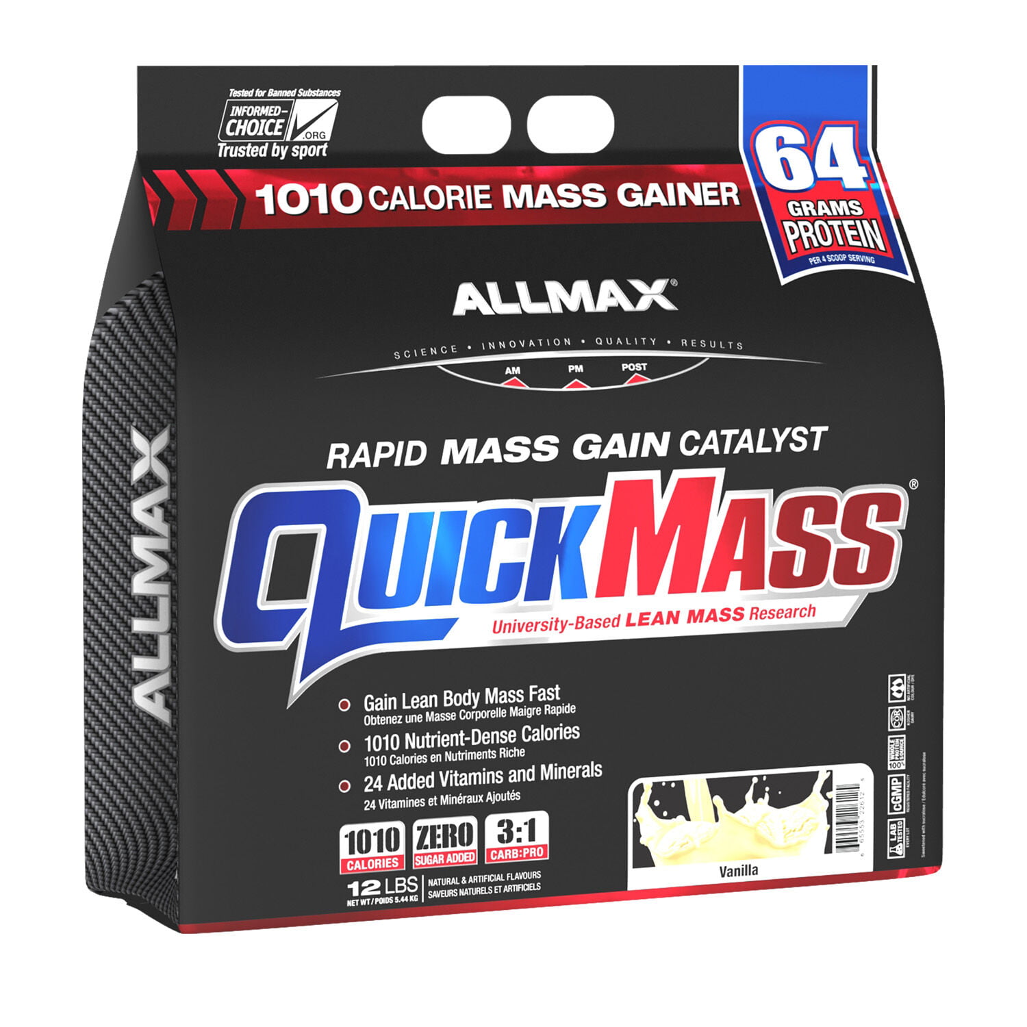 ALLMAX® NUTRITION QUICKMASS® - Vanilla