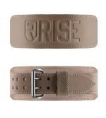 Rise – 7mm Old School Leather Belt - Khaki