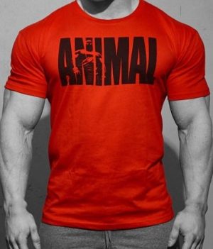 Universal Nutrition Animal T Shirt, Red (4 Sizes)